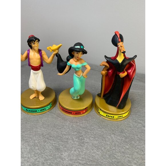 Vintage McDonalds 2002 Disney Aladdin Figure Set Featuring Genie Abu Aladdin Jas - Picture 13 of 16